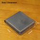 Portefeuille homme cuir véritable crazy horse bifold compact avec porte-monnaie