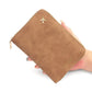 Porte-passeport zippé en cuir PU RFID avec rangements multiples pour voyage