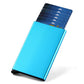 Porte-cartes RFID en aluminium slim ultra fin avec protection anti-vol unisexe