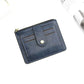 Portefeuille ultra-plat en simili cuir pour homme et femme