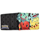 Portefeuille Pokémon Pikachu en cuir PU compact avec porte-cartes multipoches
