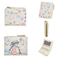 Portefeuille enfant à motif fille cartoon en cuir PU et porte-photo