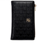Portefeuille femme slim en similicuir avec porte-monnaie zippé et protection RFID