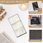 Pochette transparente pour carte grise et assurance voiture en PVC - lot de 2