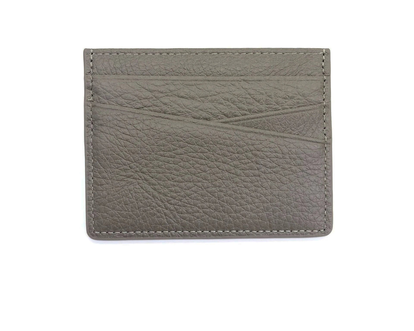 Porte-carte en cuir de vachette véritable personnalisable – Luxe minimaliste