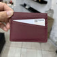 Porte-carte en cuir de vachette véritable personnalisable – Luxe minimaliste
