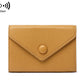 Porte-carte antivol RFID en cuir litchi pour femme