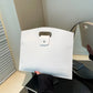 Sac cabas porte-documents en similicuir avec housse ordinateur et grande capacité