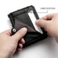 Portefeuille homme en cuir PU avec chaîne zippé grande capacité multifonction