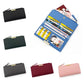 Portefeuille long femme en cuir PU avec multi-emplacements cartes et photo