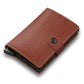 Porte-carte automatique rfid en cuir pu carbone avec éjection rapide