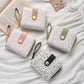 Portefeuille femme japonais chat mignon en cuir PU avec porte-monnaie zippé