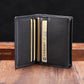Porte-cartes en cuir véritable pour homme et femme – Porte-cartes de luxe, avec plusieurs emplacements pour cartes, style business