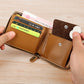Portefeuille luxe pour homme en cuir PU avec protection RFID et poche monnaie - Style Business