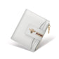 Portefeuille femme compact en cuir avec porte-cartes et porte-monnaie élégant