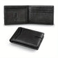 Portefeuille bifold vintage léger – Porte-cartes élégant et durable avec compartiment à monnaie