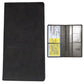 Porte-documents voiture homme en denim et cuir PU pour carte grise et permis