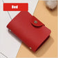 Porte-carte 24 fentes anti-vol en cuir pu pour femme et homme