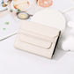 Porte-cartes rfid compact en cuir pu avec multi-emplacements et design classique