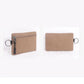 Porte-monnaie en toile avec fermeture éclair pour homme et femme - petit format