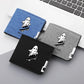Portefeuille homme en toile avec imprimé cartoon - Compact et multifonctionnel