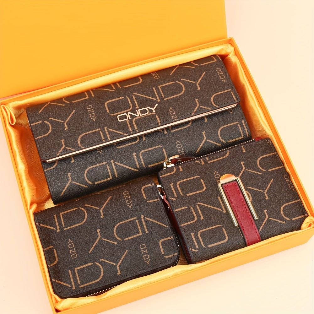 Boîte Cadeau Café Brun [Lot de 3 Pièces]