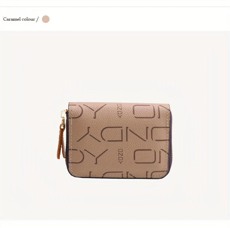 Coffret cadeau : trois portefeuilles femme au monogramme