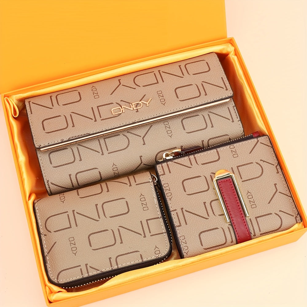 Ensemble Cadeau de 3 Pièces Couleur Caramel