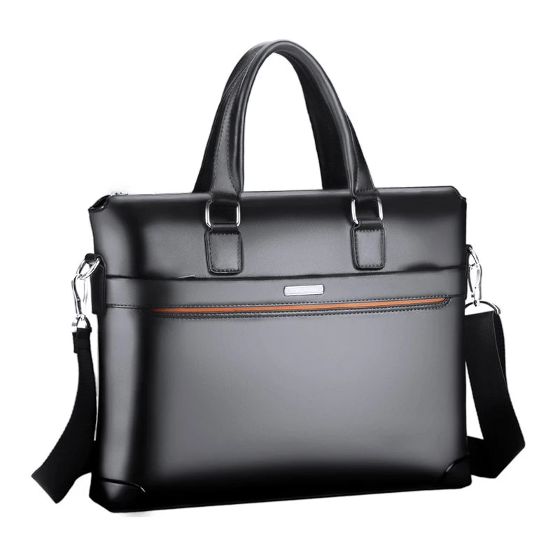 Mallette business en cuir pu pour homme - sacoche designer et porte-documents — photo 6