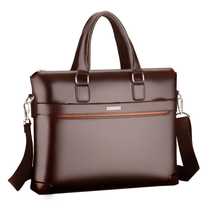 Mallette business en cuir pu pour homme - sacoche designer et porte-documents — photo 7