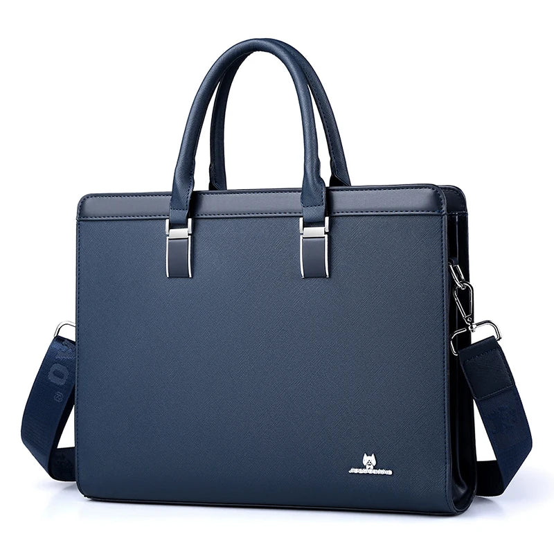 Mallette business d'executive en pvc pour homme - sacoche ordinateur et documents a4 — photo 3