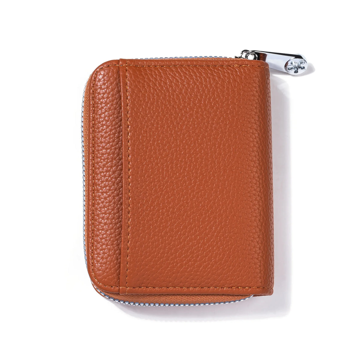 New Simple PU Leather Coin Purse Zipper Mini Wallets Portable Multi-coin Slots Money Bag Card Holder Short Purse for Women Men — photo 8