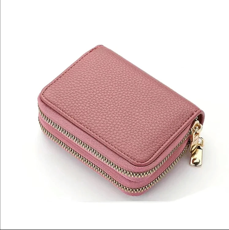 Porte-monnaie zippé en cuir PU - grande capacité pour femme — photo 6