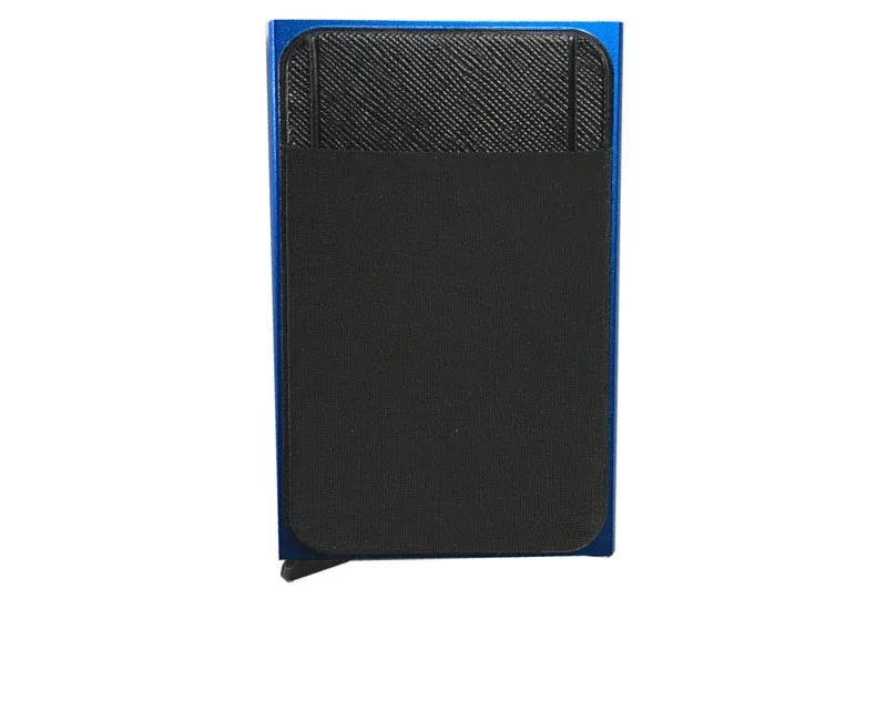 Porte-carte minimaliste en aluminium et Lycra avec protection RFID — photo 10