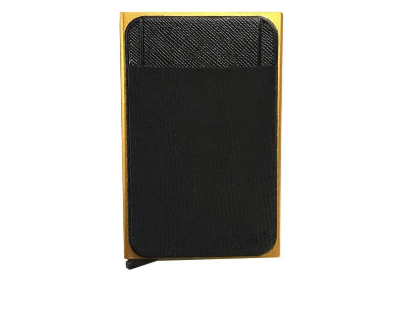 Porte-carte minimaliste en aluminium et Lycra avec protection RFID — photo 11