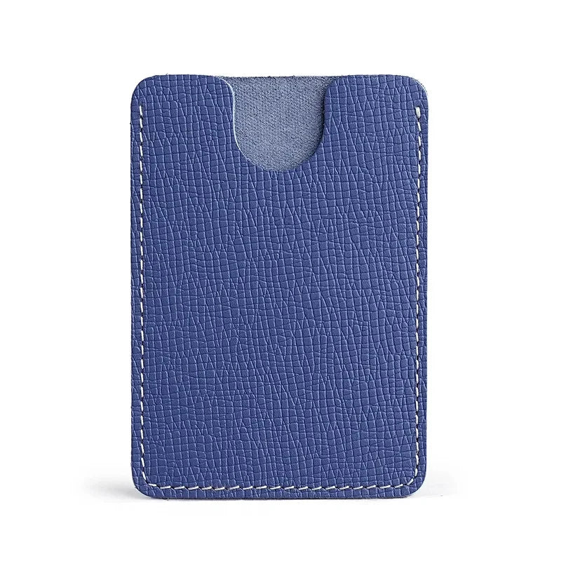 Porte-carte ultra-fin en cuir de vachette pleine fleur pour homme et femme — photo 7