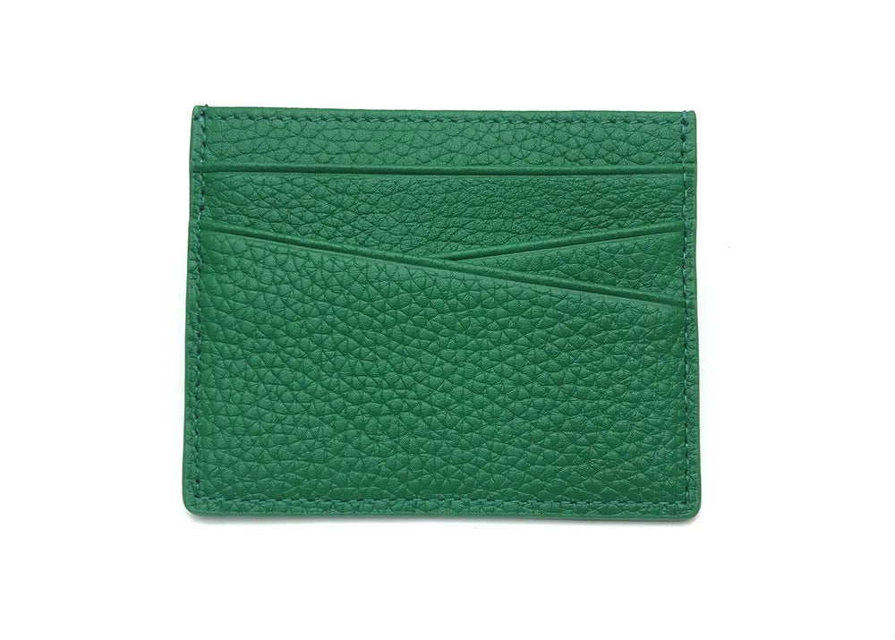 Porte-carte en cuir de vachette véritable personnalisable – Luxe minimaliste — photo 24