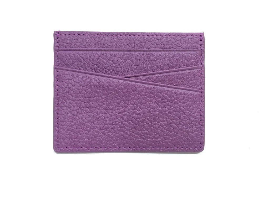 Porte-carte en cuir de vachette véritable personnalisable – Luxe minimaliste — photo 29