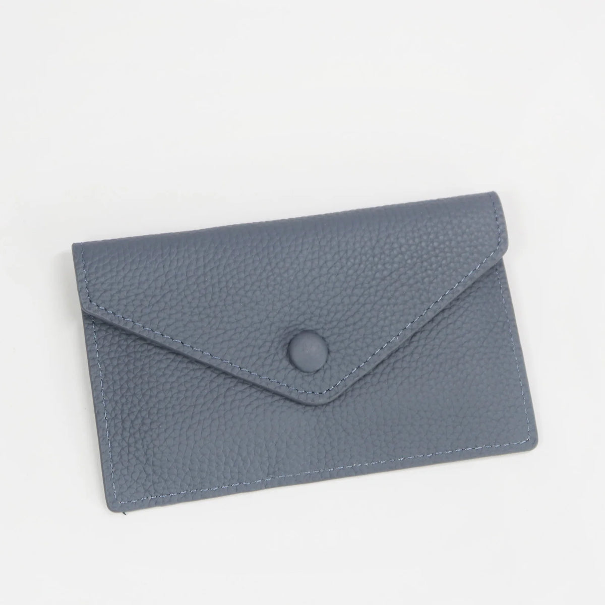 Porte-carte enveloppe en cuir de vachette véritable - élégance minimaliste — photo 9