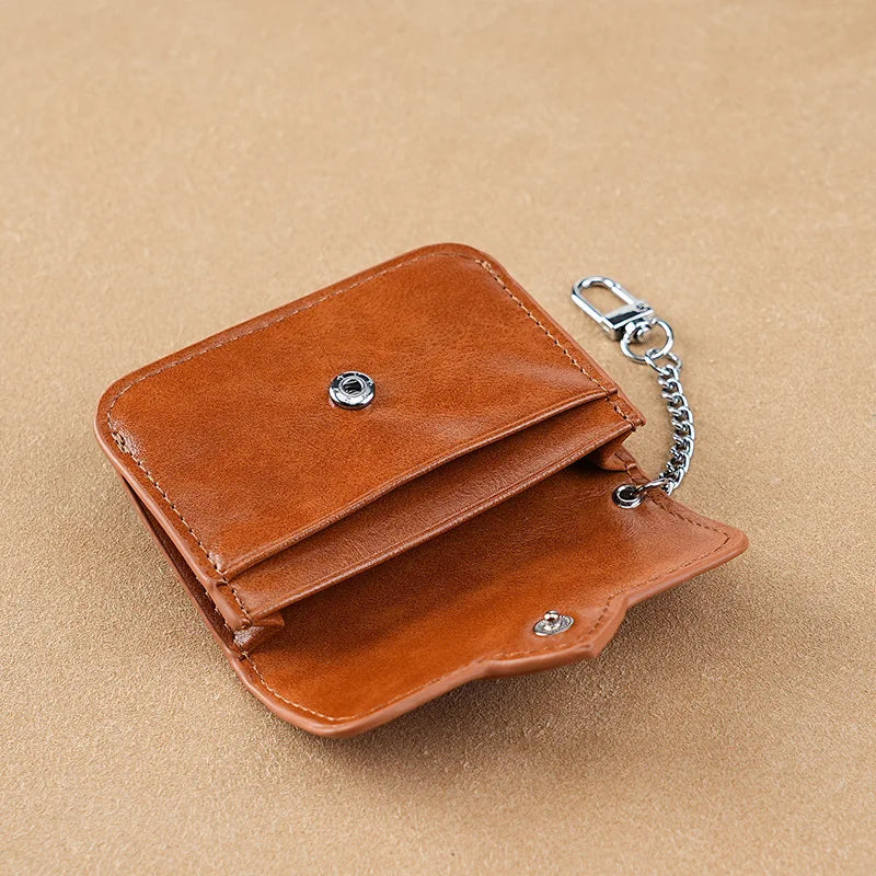 Porte-carte en cuir PU avec motif cœur pour femme — photo 3