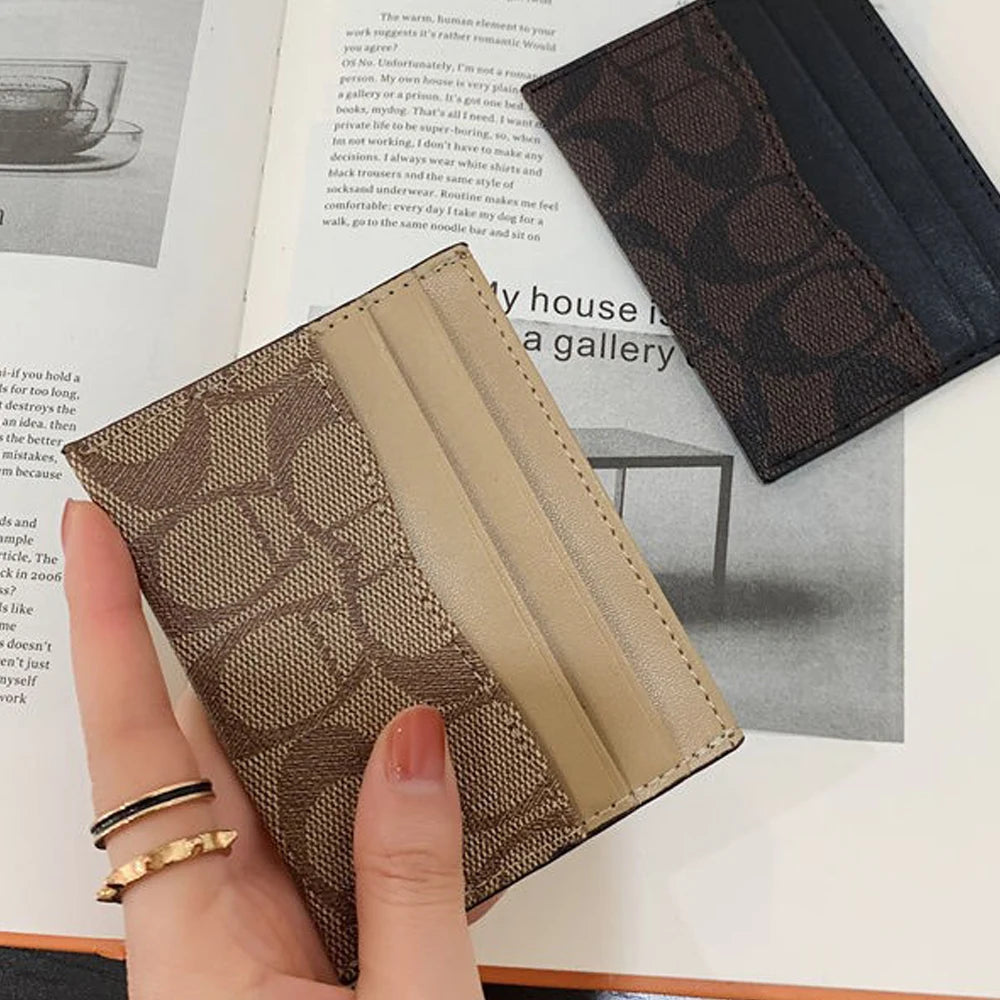 Porte-carte de luxe multifonction en cuir PU avec protection RFID — photo 1