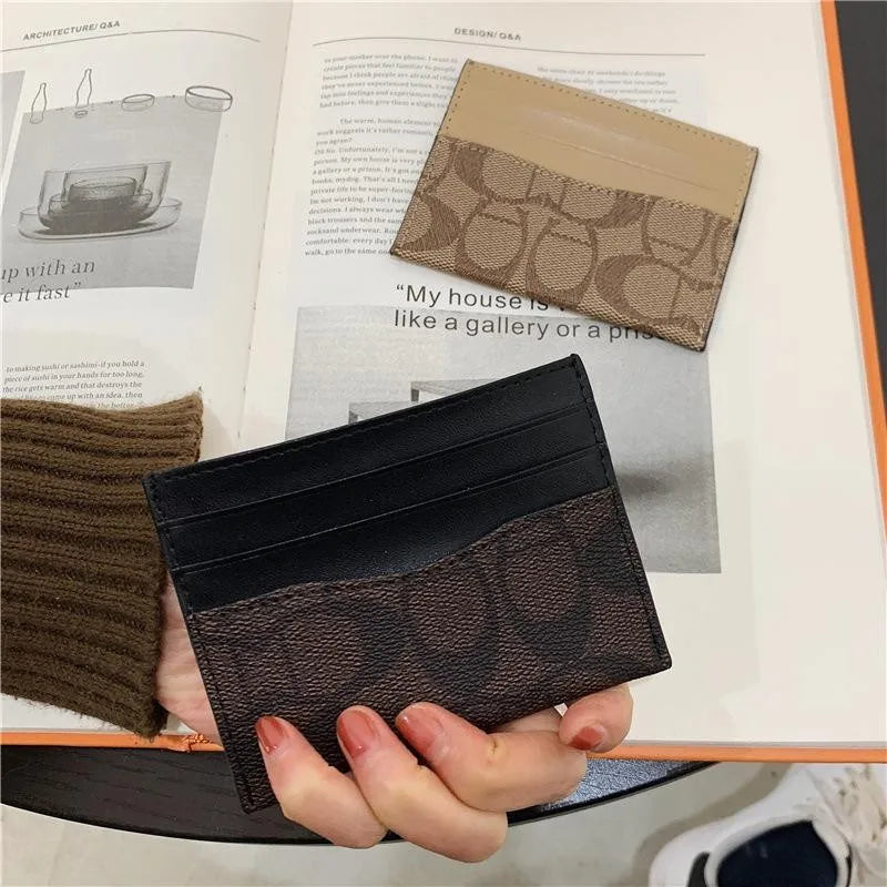 Porte-carte de luxe multifonction en cuir PU avec protection RFID — photo 2