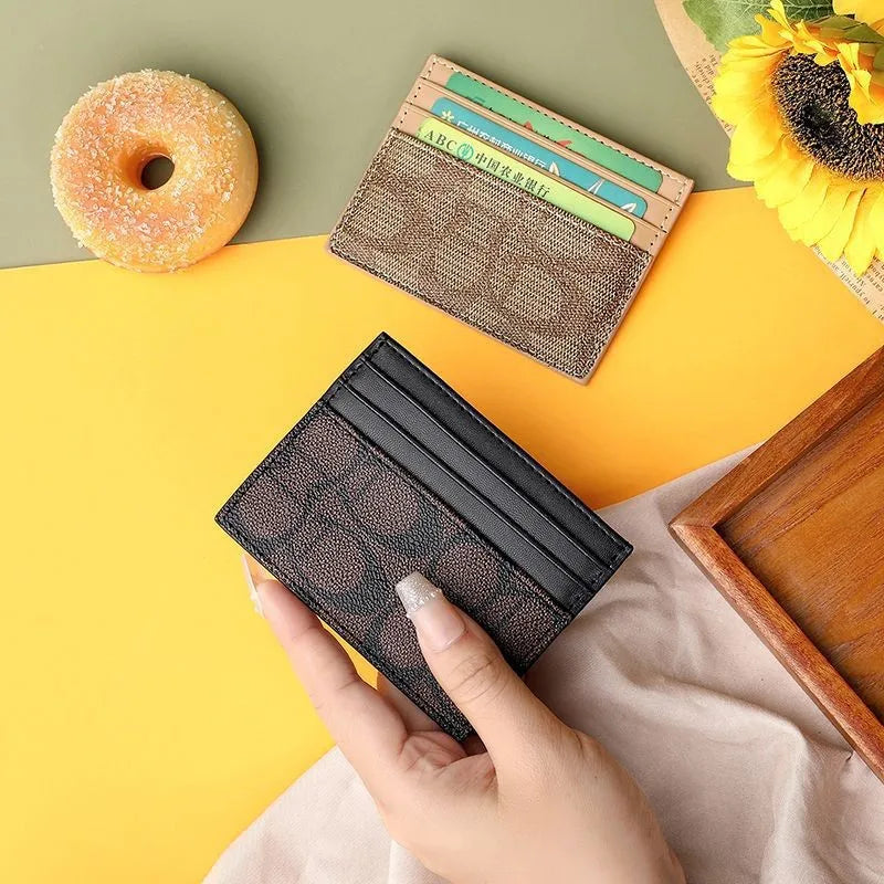 Porte-carte de luxe multifonction en cuir PU avec protection RFID — photo 3