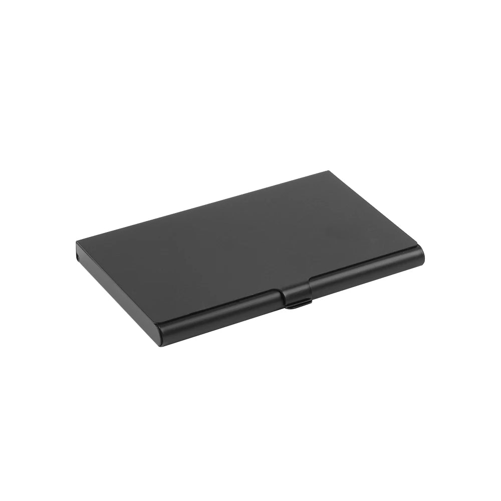 Porte-cartes en aluminium ultra fin étui cartes de visite et cartes bancaires compact — photo 6 Image