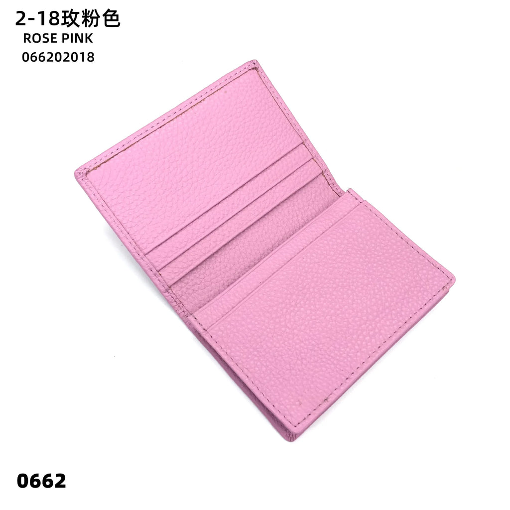 Porte-cartes en cuir véritable unisexe personnalisable avec compartiments et fermeture pliable — photo 13