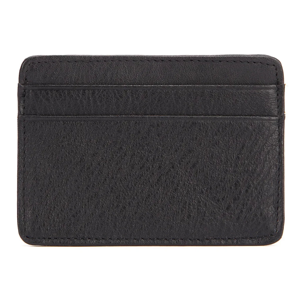 Porte-cartes en cuir véritable vintage compact avec multi-emplacements pour cartes — photo 12