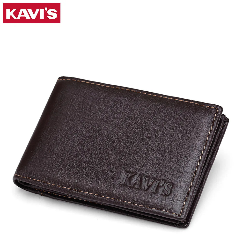 Porte-Cartes Slim  en Cuir Véritable - Minimalisme Vintage & Praticité — photo 3