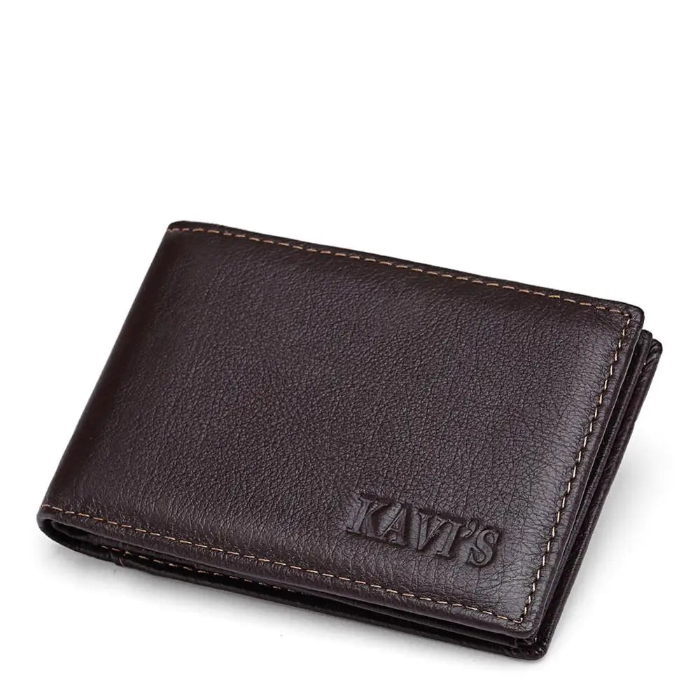 Porte-Cartes Slim  en Cuir Véritable - Minimalisme Vintage & Praticité — photo 8