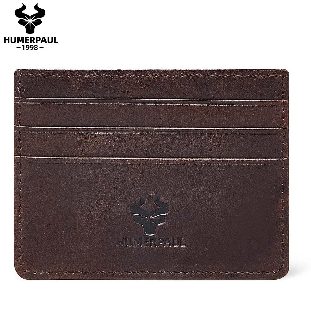 Porte-Cartes  en Cuir Véritable - Slim, Haute Capacité & RFID — photo 10