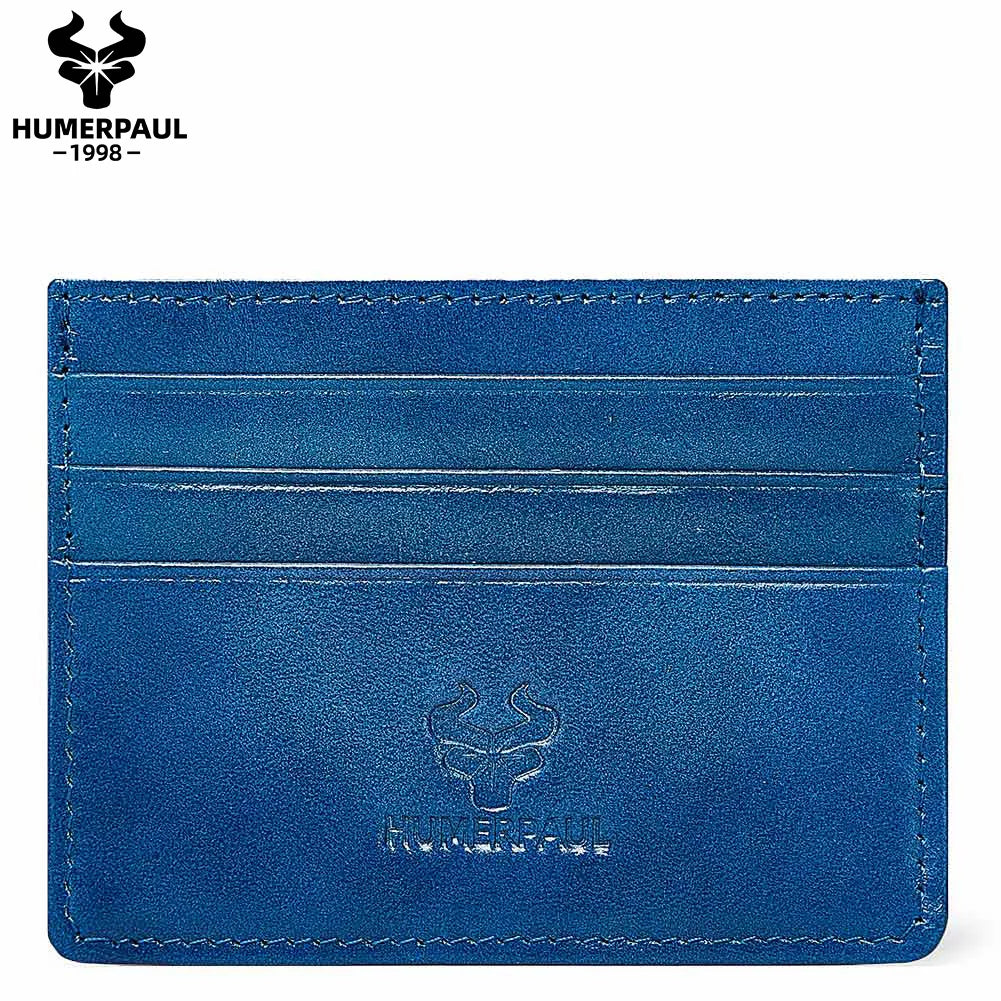 Porte-Cartes  en Cuir Véritable - Slim, Haute Capacité & RFID — photo 6
